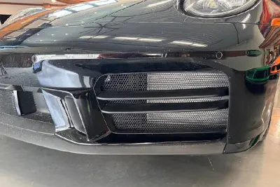 Front bumper side grilles wire mesh. Porsche 992.2 Carrera 2 Sport Design - 992.2SPORT